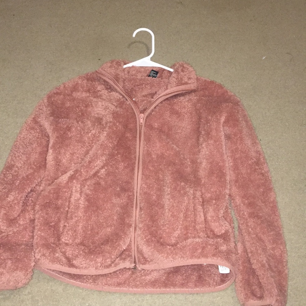 Warm fuzzy jacket!